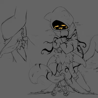 myocard (moyeefunny), sheepie (blacksheepiess) created by blacksheepiess