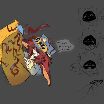 myocard (moyeefunny), sheepie (blacksheepiess) created by blacksheepiess