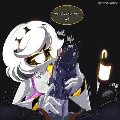 n (murder drones), v (murder drones) (glitch productions, murder drones) created by taika artsv