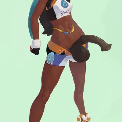 nessa (pokemon) (nintendo, pokemon) created by santafire