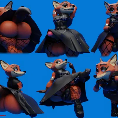 nick wilde (disney, my chemical romance) created by camseven