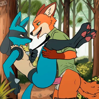 nick wilde (disney, nintendo) created by turner alx