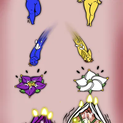 nintendo, pikmin created by inkdoll