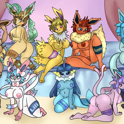 nintendo, pokemon created by anykoe