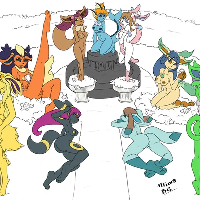 nintendo, pokemon created by bernardol22, hitori09