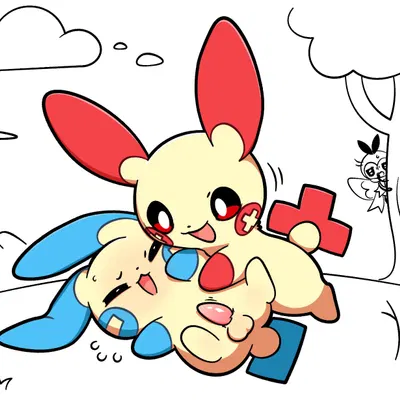 nintendo, pokemon created by plumflavor