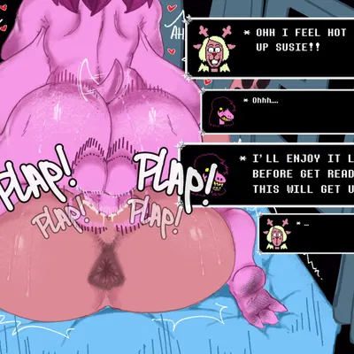 noelle holiday, susie (deltarune) (deltarune, undertale (series)) created by mskelet0nart