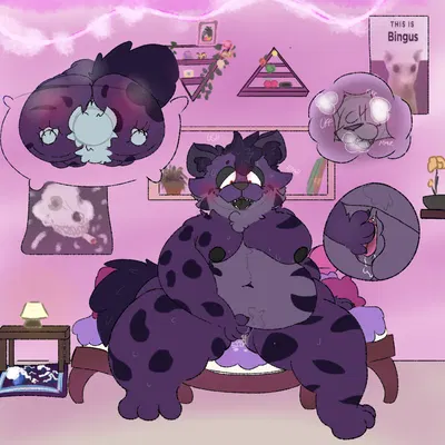 obsidian (obsidianyeen), ych (character) created by chocco milk