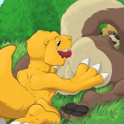 parker (pandottermon) (bandai namco, digimon) created by pandottermon