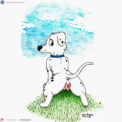 perdita (101 dalmatians, disney) created by yordraw