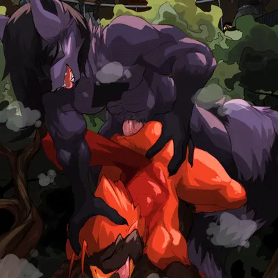 phnod, voln (voln raccoon) created by chalk outline