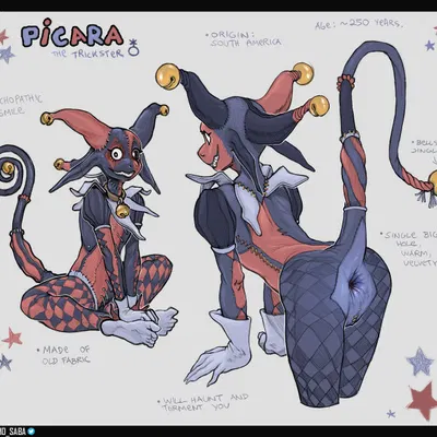 picara (syn-6) (mythology) created by syn-6