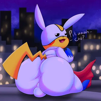 pikachu hero (nintendo, pokemon) created by tepigfan101