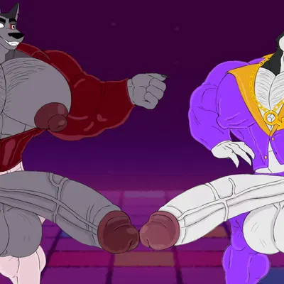 pinklie (helluva boss), vortex (helluva boss) (hellaverse, helluva boss) created by hehdgd