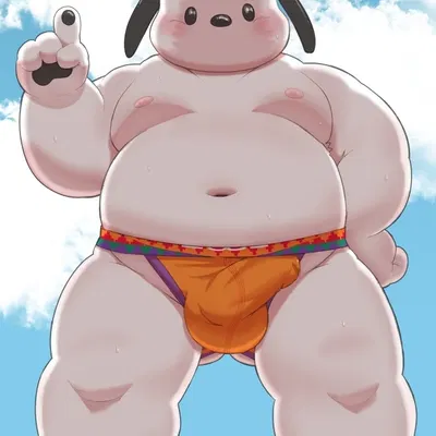 pochacco (sanrio) created by meg hoi