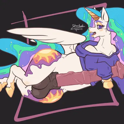 princess celestia (mlp) (friendship is magic, hasbro) created by stardustspears