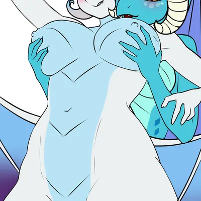 princess ember (mlp), rarity (mlp) (friendship is magic, hasbro) created by pia-sama