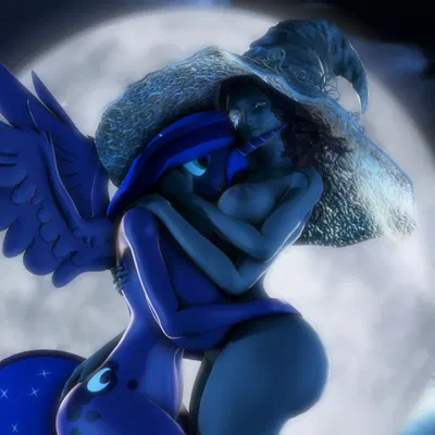 princess luna (mlp), ranni the witch (elden ring, friendship is magic) created by sonicthebitch