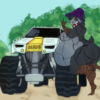 rachel waterman (the walten files), sheep witch (twf) (monster jam, the walten files) created by awful lad