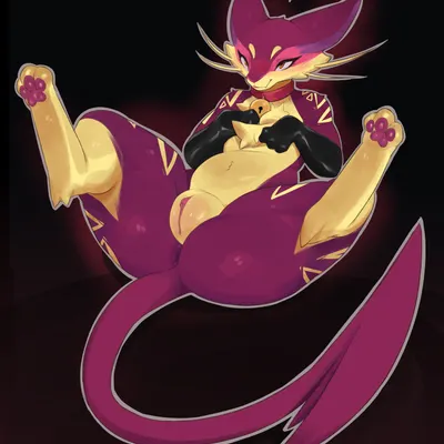 red felyne (nintendo, pokemon) created by vilf