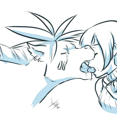 red xiii, yuffie kisaragi (final fantasy, final fantasy vii) created by aogami