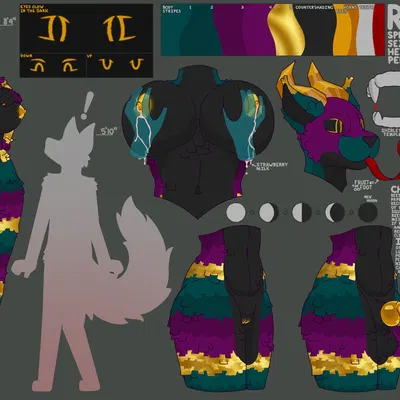 reese (anicecubedwolf) (mythology) created by anicecubedwolf