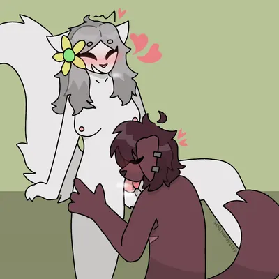 rex (ashblondekittyy), yuna (ashblondekitty) created by ashblondekittyy