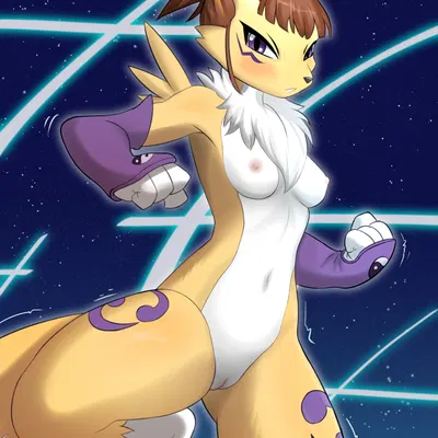 rika nonaka, rikamon (bandai namco, digimon) created by themysteriousdee