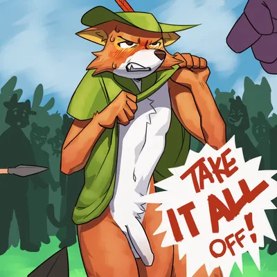 robin hood (disney, robin hood (disney)) created by blush-sweettail