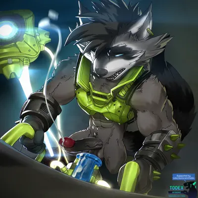 rocket raccoon (guardians of the galaxy, marvel) created by todex