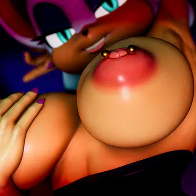 rouge the bat (sega, sonic the hedgehog (series)) created by foxibiki