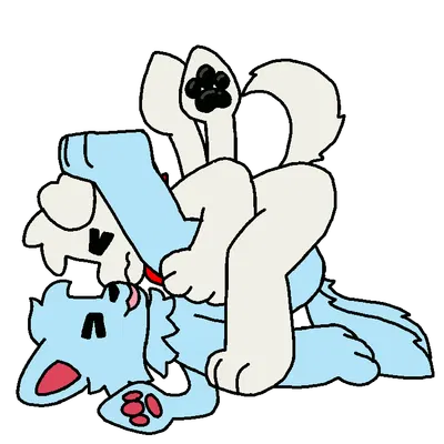 ruffle (rufflemaker), sparky (mushroomwolf), squid dog (changed) (changed (video game)) created by mushroomwolf