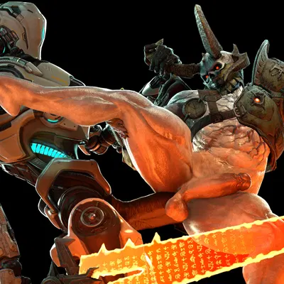 samuel hayden (doom (series), id software) created by fu2e