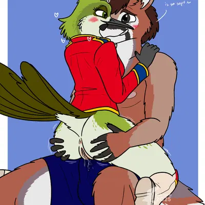 sarah (fish birb), seb (viero) created by fish birb