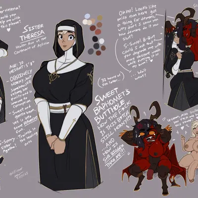 scylla (wmdiscovery93), sister theresa created by wmdiscovery93