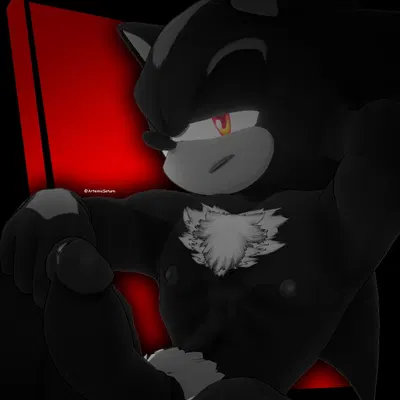 shadow the hedgehog (sega, sonic the hedgehog (series)) created by artemissaturn