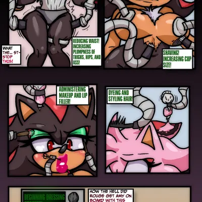 shadow the hedgehog (sega, sonic the hedgehog (series)) created by broth nsfw