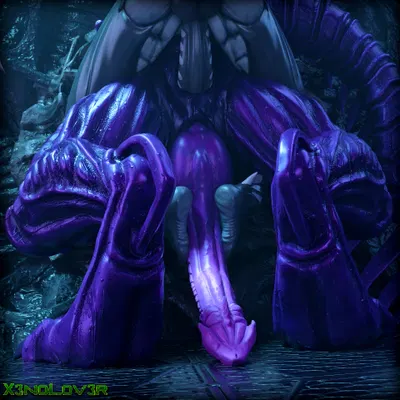 snakehead404, x3no (alien (franchise)) created by thekidxeno