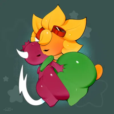 solar flare (pvz), voltar (flatcrid) (electronic arts, plants vs. zombies) created by mu (artist)