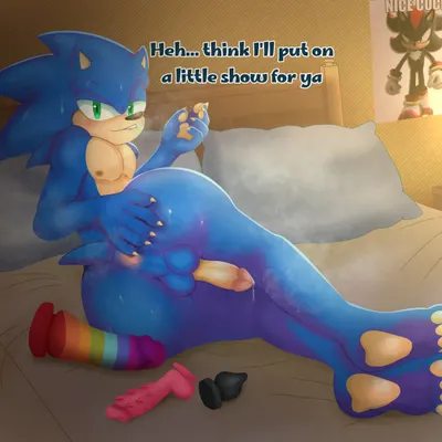 sonic the hedgehog (sega, sonic the hedgehog (series)) created by flickerfur