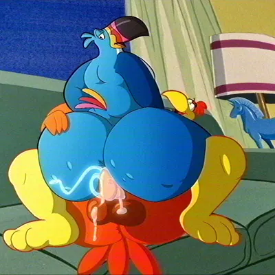 sonny the cuckoo bird, toucan sam (cocoa puffs, froot loops) created by possbooty