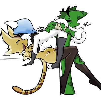 soto (sotu), tyzanthia, vale (vulpesy) created by deadzephyr4114, sotu