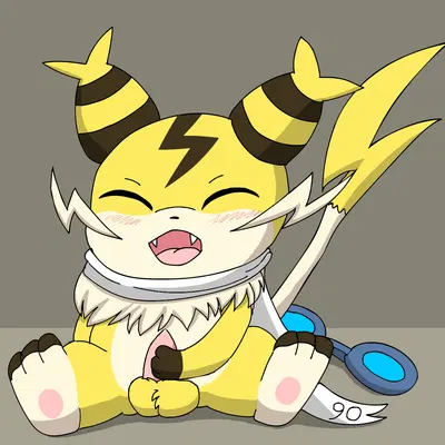 sparks pichu (palworld, pocketpair) created by pichu90