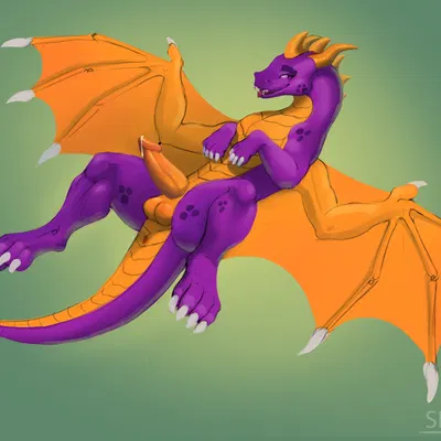 spyro (activision, mythology) created by slo1ka