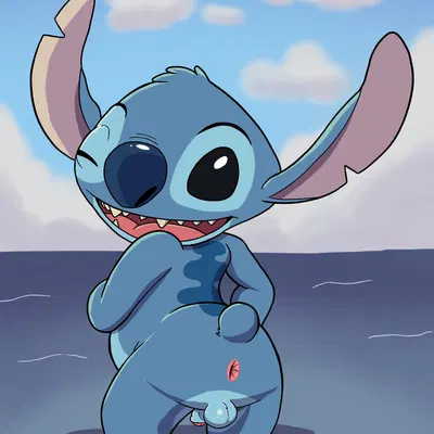 stitch (lilo and stitch) (disney, lilo and stitch) created by draggieposs
