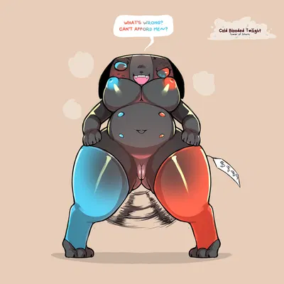 switch dog, switch dog 2 (nintendo, nintendo switch) created by cold-blooded-twilight