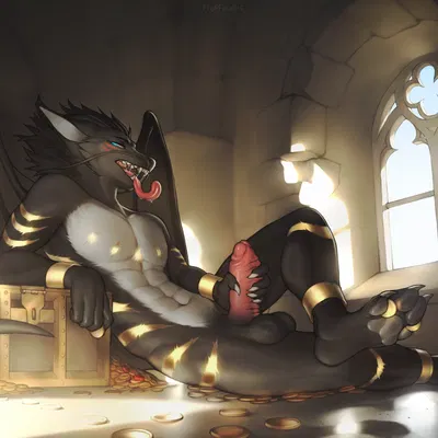 sylar blackwhitedragon (mythology) created by fluffyw0lf