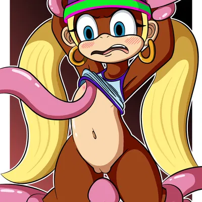 tiny kong (donkey kong (series), nintendo) created by dreameclipsewolf