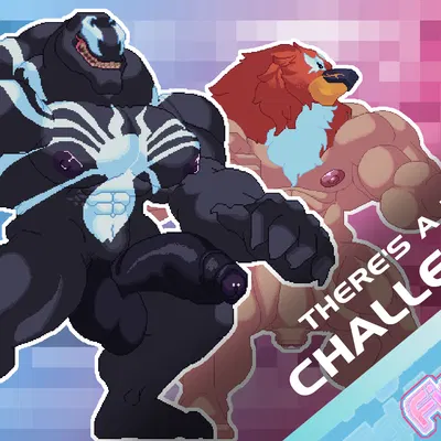 tizoc, venom (marvel) (fatal fury, king of fighters) created by morinetsu