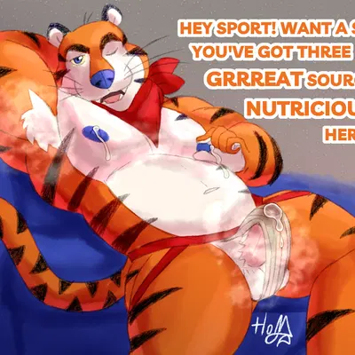 tony the tiger (frosted flakes, kellogg's) created by dropsofmoonlight